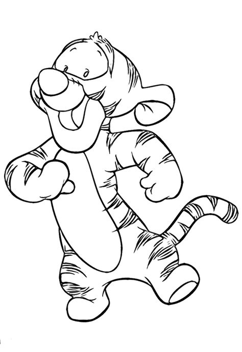 Coloring Pages Winnie The Pooh, Disney Line Art, Winnie The Pooh Coloring Pages, Pooh Coloring Pages, Pooh Drawing, Winnie The Pooh Tattoos, Disney Coloring Sheets, Winnie The Pooh Drawing, Trippy Cartoon