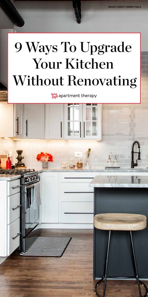 Easy Kitchen Renovations, Easy Kitchen Updates, Kitchen Renovation Diy Ideas, Diy Kitchen Projects, Diy Kitchen Renovation, Kitchen Refresh, American Kitchen, Full Kitchen, Kitchen Upgrades