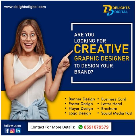 Are You looking For Creative Graphic Designer To Design Your Brand ? | Graphic design ads, Graphic design business card, Social media Freelancer Logo, Social Media Campaign Design, Business Promo, Graphic Design Business Card, Business Poster, Social Media Advertising Design, Digital Marketing Design, Graphic Design Course, Graphic Design Flyer