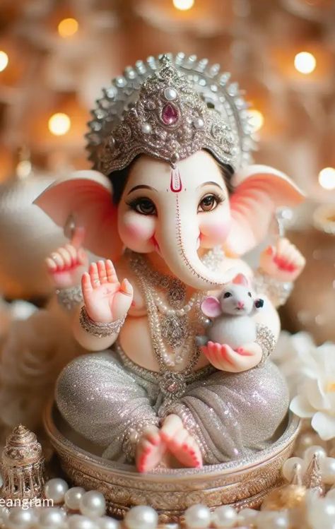 Baby Ganesha Murti, God Cartoon, Ganesha Wallpaper, Photos Of Ganesha, Ganesh Murti, Bharatanatyam Poses, Ganpati Bappa Wallpapers, Cute Iphone Wallpaper Tumblr, Ganpati Bappa Photo