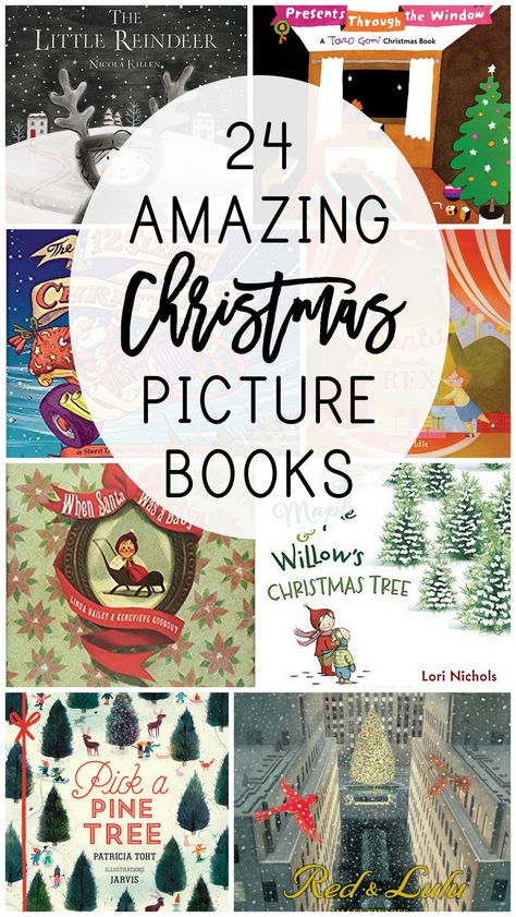 The 24 Best Christmas Picture Books - Everyday Reading Best Christmas Books, Christmas Picture Books, Christmas Books For Kids, Christmas Picture, Christmas School, Preschool Christmas, Preschool Books, Books For Kids, Childrens Christmas