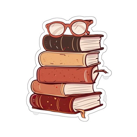 sticker #Cute_Book_Stickers #Stickers_On_Laptop #Stickers_For_Phone_Case #Glasses_Sticker Stickers On Laptop, Stickers For Phone Case, Sanrio Stickers, Stickers Books, Stickers For Phone, Taylor Swift Stickers, Books Stickers, Stickers To Print, Bookish Stickers