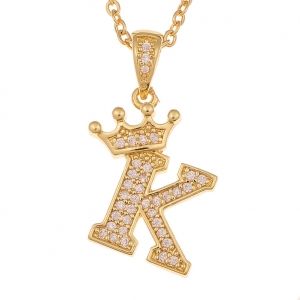 Alphabet Letter K Necklace Gold Crown Initial Pendant Alphabet Letter K Necklace Gold Crown Initial Pendant | Buy Best Cheap Necklaces [20220923-K] - $8.99 : FashionSonder - Online Best Cheap Workout Clothes & Casual Activewear Outfits Shop For Women and Men Letter K Necklace, K Necklace, Activewear Outfits, Workout Clothes Cheap, Casual Activewear, Cheap Necklaces, Clothes Casual, Necklace For Girlfriend, Letter K