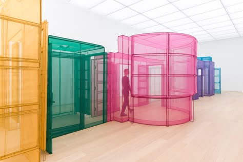 Do Ho Suh, Olafur Eliasson, Indie Room, Exhibition Display, Nyc Apartment, Pop Up Store, Elle Decor, Exhibition Design, Home Interior