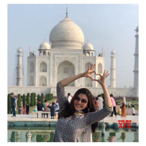 Actress Kajal Aggarwal Stills From Taj Mahal Visit - Social News XYZ Actress Kajal Aggarwal Stills From Taj Mahal Visit     #Actress #KajalAggarwal #TajMahal Travel Pose, Kajal Agarwal, Travel Pictures Poses, South Actress, Photography Poses Women, Agra, Strike A Pose, Hd Images, Picture Poses