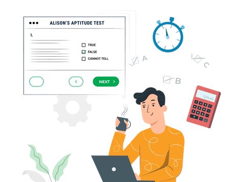 Free career aptitude test - the only job aptitude test you need | Alison Career Aptitude Test, Reasoning Test, Free Personality Test, Aptitude Test, Free Online Classes, Certificate Courses, Diploma Courses, Public Administration, Unlock Your Potential