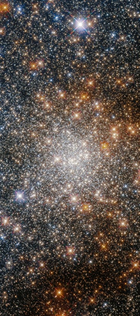 Terzan 9 Globular cluster by NASA/Hubble cropped mobile wallpaper 1080x2400 Deep Space Wallpaper, Ultra 8k Wallpaper For Mobile, 8k Wallpaper For Mobile, Globular Cluster, Beautiful Universe, Cosmos Space, Nasa Hubble, Sea Of Stars, Wallpaper For Mobile