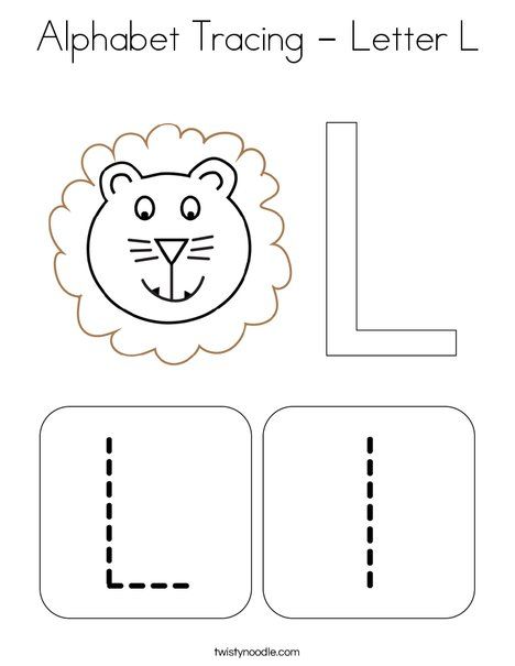 Alphabet Tracing - Letter L Coloring Page - Twisty Noodle Letter L Worksheets For Preschoolers, Letter L Tracing Worksheets, Letter L Activities For Preschool, Letter L Coloring Pages, Preschool Sheets, Letter Identification Worksheets, L Craft, Letter L Worksheets, Letter D Worksheet