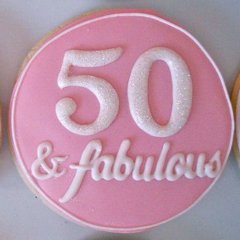 50th Birthday Cookies For Men, Birthday Cookies For Men, Cookies For Men, 50th Birthday Cookies, 50th Birthday Party Ideas, 50th Birthday Party Themes, Birthday Biscuits, Happy Birthday Cookie, Moms 50th Birthday