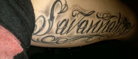 My tattoo of my Savann! Savannah Tattoo, Tattoo Name, My Tattoo, Name Tattoos, Fish Tattoos, I Tattoo, Jesus Fish Tattoo, Savannah, Savannah Chat