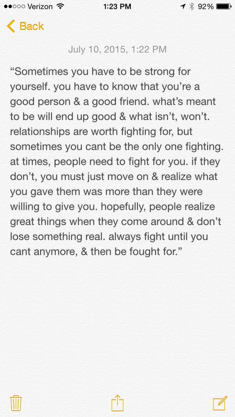 @Francesca6372 🏕 Ending Relationship Messages, Were Not Meant To Be, The Only Person You Have Is Yourself, Advice For Friends Relationships, You Have To Move On, Message To Yourself, How To Be A Positive Person, Moving On Paragraphs, Can't Move On