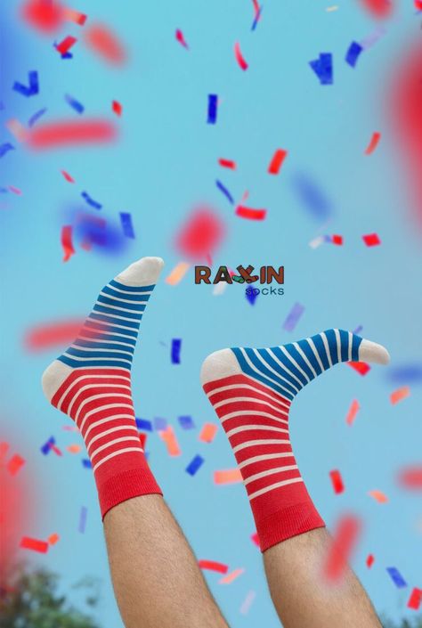 Socks Photoshoot, Red Campaign, Bold Socks, Socks Photography, Sock Ideas, Socks Ideas, Photo Composition, Fun Socks, Sock Animals