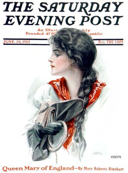 Queen Mary Of England, Charles Gibson, Coles Phillips, Mary Roberts Rinehart, Circus Strongman, Old Magazine Covers, Saturday Evening Post Covers, Charles Dana Gibson, Harrison Fisher