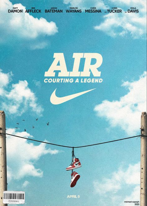 Blue Nike Air, Advertising Poster Design, Nike Ad, Social Media Advertising Design, Sports App, Scenery Nature, Design Advertising, Beautiful Scenery Nature, Graphic Design Advertising