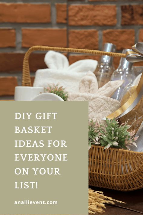 Check out these DIY Gift Basket Ideas for everyone on your list. #DIYGiftBasketIdeas #DIYGiftBaskets #DIYChristmasGifts Arts And Craft Gift Basket Ideas, Present Basket Ideas, Princess Gift Basket, Diy Gift Basket Ideas, Gift Baskets Ideas, Craft Gift Basket, Diy Gift Basket, Gardening Gift Baskets, Homemade Gift Baskets