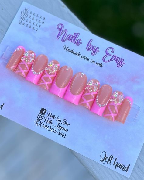 🩷Pearly pink nails🩷 Size: Sm (2, 5, 4, 6, 9) Shape/length: Long Square Packaging contents: instructions on how to put your press on nails for long lasting wear, nail file, buffer, wooden cuticle pusher, alcohol wipe and nail glue. Price: 45$ CAD + 5 Shipping 💌DM if interested in buying, ready to ship asap 📍Local Delivery Available • • #nail #nailart #nails #nailsofinstagram #nailsnailsnails #naildesign #nailaddict #naildesigns #nailart #nailartist #press #pressonnails #pressons #pres... Ready To Ship Press On Nails, Nail Business Logo Ideas, Custom Press Ons, Press On Packaging Ideas, How To Make Press On Nails, Nail Packaging Ideas, Nails Press On, Press On Packaging, Press On Nail Display