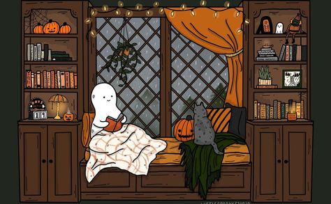 Halloween Desktop Wallpaper, Vintage Halloween Art, Halloween Wallpaper Cute, Autumn Magic, Halloween Illustration, Fantasias Halloween, Macbook Wallpaper, Spooky Scary, Halloween Backgrounds