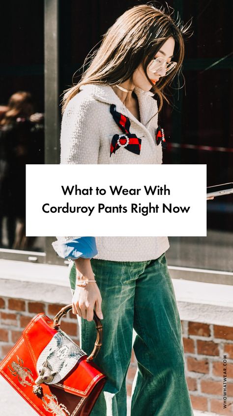 How to wear corduroy pants Corduroy Flare Pants Outfit, Cordoroy Pants, Corduroy Pants Outfit, Clothes Encounters, The Sleeper, Winter Pants Outfit, Pant Trends, Corduroy Jeans, Corduroy Pants