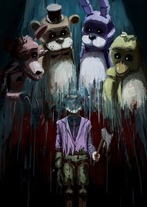 Fnaf Horror, Fnaf Foxy, Animatronic Fnaf, Five Night At Freddy, Fnaf Wallpapers, Fnaf Fanart, Fnaf Movie, Fnaf 1, Fnaf Memes