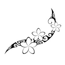 Maori Flower Tattoo, Maori Tattoo Patterns, Moana Tattoos, Hawaiian Flower Tattoos, Plumeria Tattoo, Tropical Tattoo, Polynesian Tattoos Women, Dolphins Tattoo, Polynesian Tattoo Designs