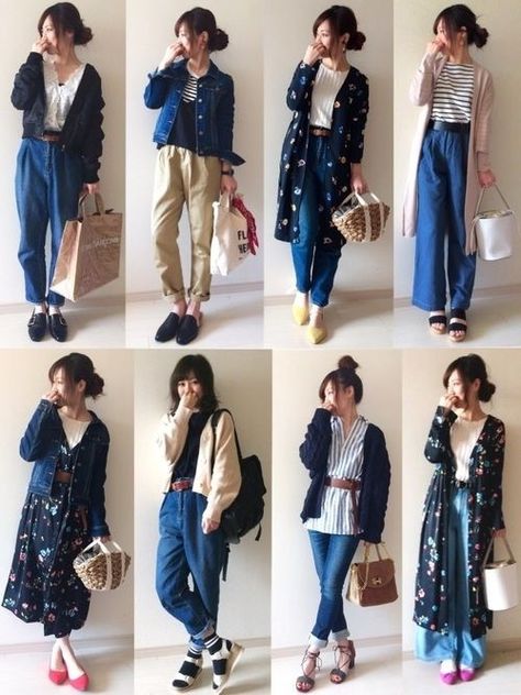 Japan Fashion Casual, Japanese Inspired Fashion, Hijab Ideas, 일본 패션, Simple Hijab, Best Style, Japanese Street Fashion, Wardrobe Style, 가을 패션