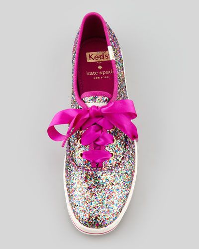 Kate Spade Keds, Kate Spade Inspired, Kate Spade Style, Sneaker Lovers, Glitter Sneakers, Flat Shoe, Fabulous Clothes, Cheap Shoes, Shoe Closet