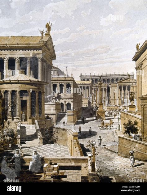 Rome Buildings, Ancient Rome History, Imperiul Roman, Ancient Roman Architecture, Rome History, Roman City, Roman Forum, Roman Architecture, Roman History