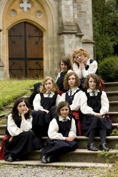 Cracks Cracks Film, Girls Boarding Schools, Juno Temple, Imogen Poots, School Memories, Prep School, Eva Green, Vintage School, Girls Uniforms