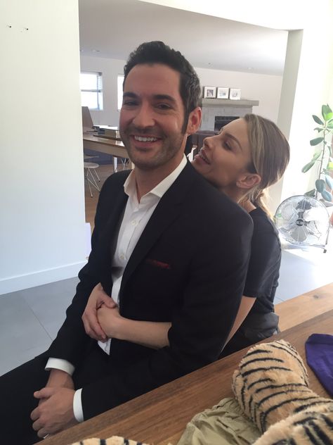 Tom Ellis & Lauren German Lauren German, Tom Ellis, A Man