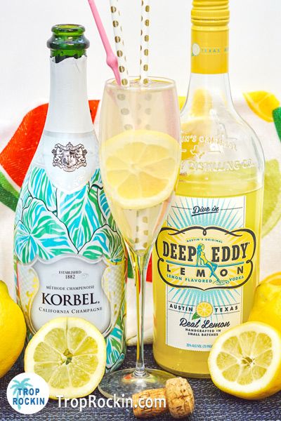 Cocktails With Lemon Vodka, Lemon Vodka Cocktails, Deep Eddy Lemon Vodka Recipes, Lemon Vodka Recipes, Lemon Vodka Drinks, Alc Drinks, Alcohol Treats, Vacation Drinks, Vodka Mixers