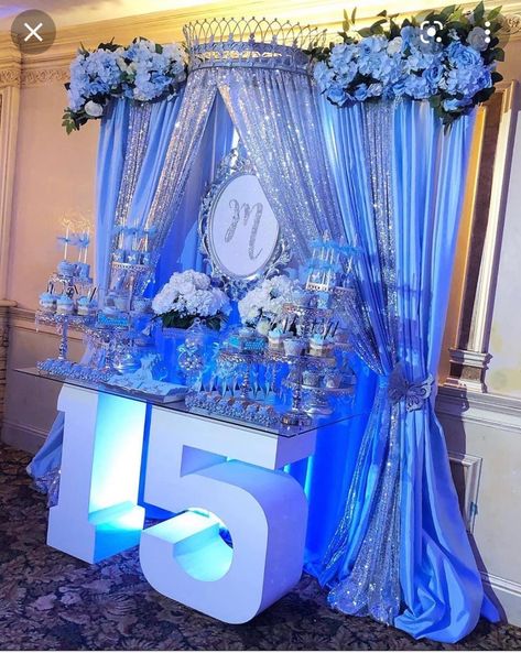 Light Blue Quinceanera Ideas, Royal Blue Quinceanera Ideas, 15 Party Ideas Quinceanera, Sweet 16 Cinderella Theme, Blue Quinceanera Ideas, Butterfly Quinceanera Theme, Blue Quinceanera Theme, Light Blue Quinceanera Dresses, Baby Blue Quinceanera