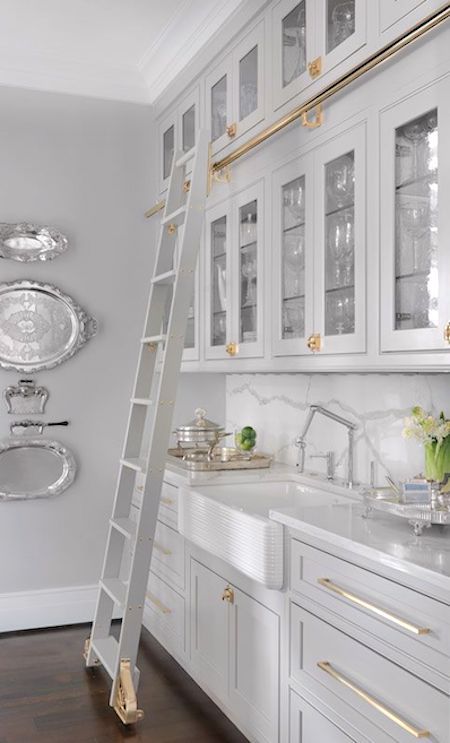 White Kitchen Interior Design, White Kitchen Interior, Cast Iron Kitchen Sinks, Cast Iron Kitchen, Iron Kitchen, White Kitchen Remodeling, Farmhouse Kitchen Cabinets, Kitchen Cabinet Styles, Kitchen Cabinet Remodel