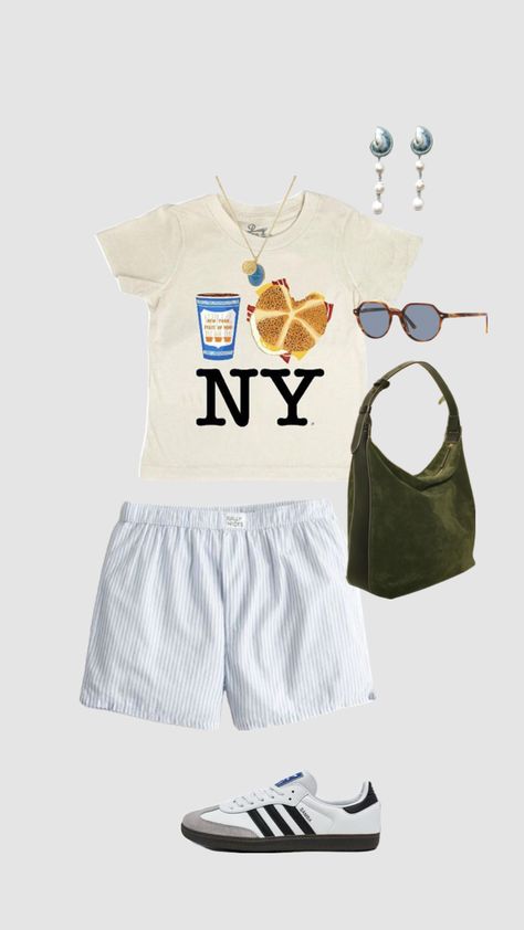 Graphic tee ootd #outfitinspo #styleinspo #fashion #fashionstyle #springoutfit #casualstyle #ootd #ootdfashion #virtualstyling #fashiongram #stylistlife #personalstyling #chic #dailyinspiration Vacation Outfits Women, Outfit Layout, Chic Fall Outfits, Casual Day Outfits, Cute Preppy Outfits, Simple Trendy Outfits, Looks Style, Lookbook Outfits, Polyvore Outfits