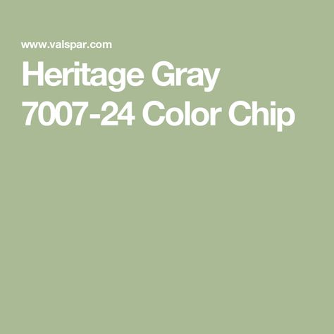 Heritage Gray 7007-24 Color Chip Favorite Paint Colors, Color Chip, Neutral Undertones, Favorite Paint, Paint Samples, Paint Chips, Online Painting, Coordinating Colors, Classic Collection