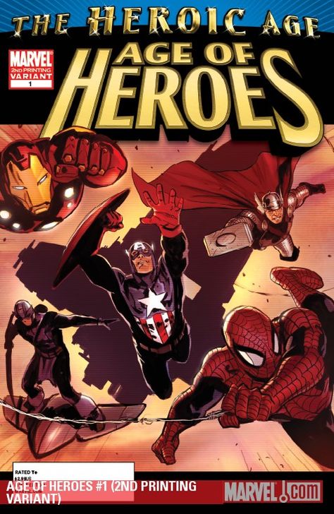 Age of Heroes #1 (2nd Print Variant) Brother Voodoo, Heroic Age, Marvel Comics Covers, Avengers Comics, Marvel Comic Books, Blackest Knight, Fun Comics, Comic Covers, Marvel Universe