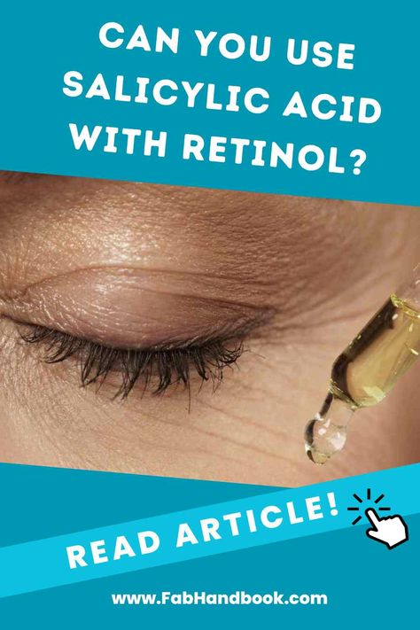 Are you trying to fight breakouts and wrinkles at the same time? If so, here's how salicylic acid and retinol can play nice together on your skin. Retinol Serum, Salicylic Acid, Retinol, Skin Care Tips, Wrinkles, Serum, Your Skin, Acne, Canning