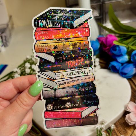 Sorry I’ve been a bit mia lately - I’ve been busy 😘💜 #bookstagram #bookishmerch #romancebooks #fantasybooks #booksbooksbooks Cardstock Bookmarks, Romantasy Books, Bookmark Designs, Fantasy Books, Romance Books, 6 Inches, Card Stock, Envelope, Sparkle