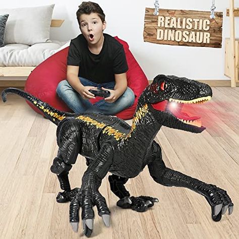 Toys For 3 Year Boy, Jurassic World T Rex, Walking Robot, Dinosaur Toys For Boys, Jurassic Park Toys, Boys Game Room, Robot Dinosaur, Dinosaur Toys For Kids, Doctor For Kids