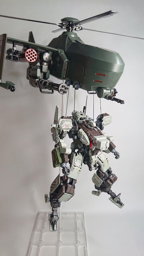 Big Robots, Mech Suit, Cool Robots, Armored Core, Arte Robot, Spaceship Art, Gundam Custom Build, Robot Concept, Custom Gundam