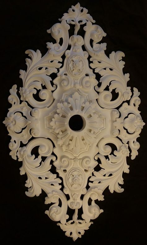 Medallion Wall Art, Plaster Mouldings, Ceiling Domes, Cnc Carving, Cnc Plans, Plaster Ceiling, Decorative Plaster, Deco Decor, Ceiling Medallion