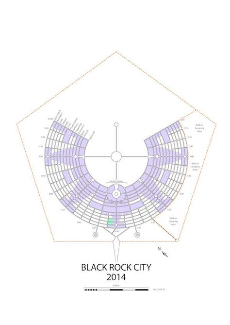 2014 Black Rock City Map | Burning Man Aerial Tattoo, Black Rock City, Rock City, Black Rock, Urban Planning, Burning Man, Tattoo Shop, Character Costumes, City Map