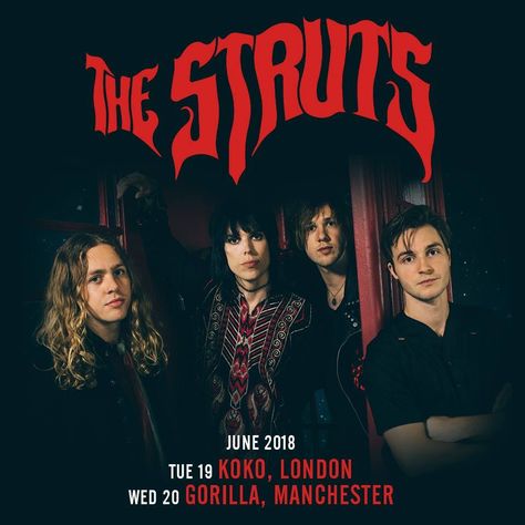 Luke Spiller, Singers, The Struts, Manchester, Music Videos, Band, Movie Posters, Music, Film Posters