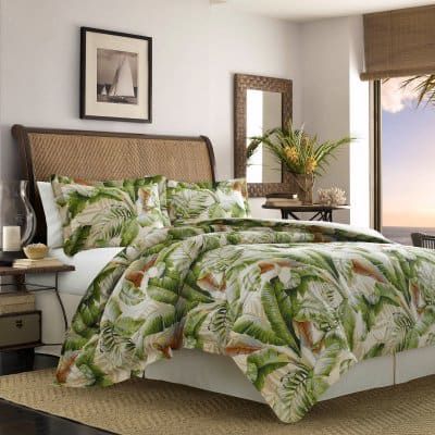 Tastefully Tropical Bedroom - Shoreline Living | Hayneedle