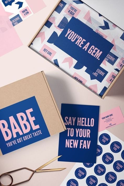 Diy Packaging, Packaging Ideas Business, Small Business Packaging Ideas, Clothing Packaging, Packaging Template, Branding Design Packaging, Unboxing Experience, Small Business Packaging, Lets Talk