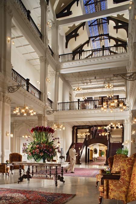 Raffles Singapore, Raffles Hotel Singapore, Raffles Hotel, Singapore Sling, Singapore Hotels, British Colonial Style, Hotel Interior Design, The Lobby, Up House