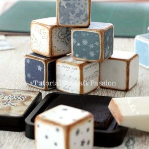 Square Wooden Blocks Ideas, Dollar Tree Wooden Dice Ideas, Wooden Alphabet Blocks Crafts, 2x4 Wood Crafts Diy, Small Wooden Blocks Painted, Wooden Cubes Ideas, Diy Blocks Decorations, Wood Cubes Crafts, Painted Wood Blocks Ideas