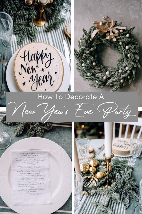 Host an epic New Years party at home with your family or at a local venue with my selection of the best 2021 New Year’s Eve Party decorations. Create a gorgeous black and gold table settings with star plates and gold confetti. Snap a photo with your friends with a fringe streamers photo backdrop and 2021 balloons. At the stroke of midnight, release your balloon drop and scream “ Happy New New Year”. Click the link to find more last-minute adult New Year’s Eve party ideas. Fringe Streamers, Happy New Year Ideas, New Years Eve Table Setting, New Year Home Decor Ideas, Gold Table Settings, Cabinets Kitchen Organization, Black And Gold Table, Styles Living Room, New Year Home Decor