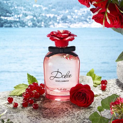 Dolce Rose Eau de Toilette - DOLCE&GABBANA | Sephora Dolce Rose, Dolce And Gabbana Perfume, Mandarin Essential Oil, Rose Absolute, Long Lasting Perfume, Rose Perfume, Symbol Of Love, Photography Product, Perfume Lover