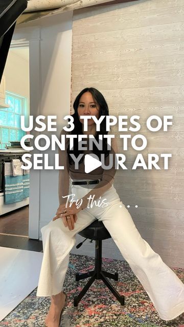 Belle | Instagram and Marketing Strategy for Artist on Instagram: "Comment “🔥” for ART STORY REEL Part 4🫶🏻⁠ ⁠ These examples provide a balanced approach to how to sell more art on online and on instagram⁠ ⁠ 🩷Follow @iambelleroth if you’re and artist trying to grow on instagram and make more art sales!⁠ ⁠" Instagram Reels Ideas For Artists, Instagram Reels Ideas, Instagram Notes, Reels Ideas, B Roll, Instagram B, Art Story, Grow On Instagram, Instagram Reels