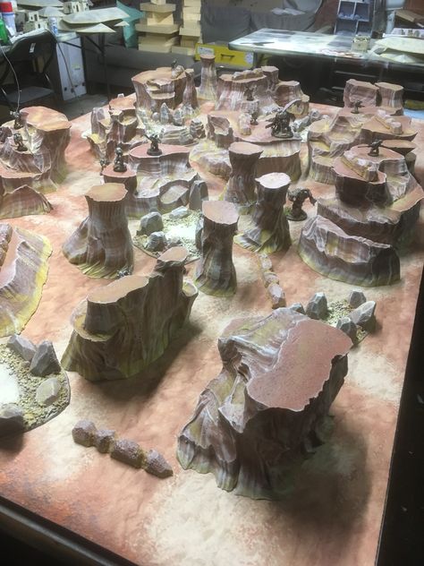 Tattooine Star Wars, Dnd Terrain Diy, Warhammer Board, Warhammer 40k Terrain, Dnd Terrain, Star Wars Legion, Dnd Crafts, Wargaming Table, 40k Warhammer